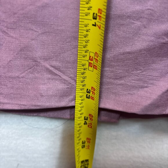 Vintage Rona Rowan Pink Silk Dress & Jacket Size 10 - Picture 9 of 16